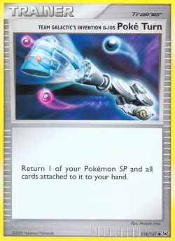 Team Galactic's Invention G-105 Poké Turn 「WC_DECK_2010_HAPPY_LUCK 118/127」「EN」