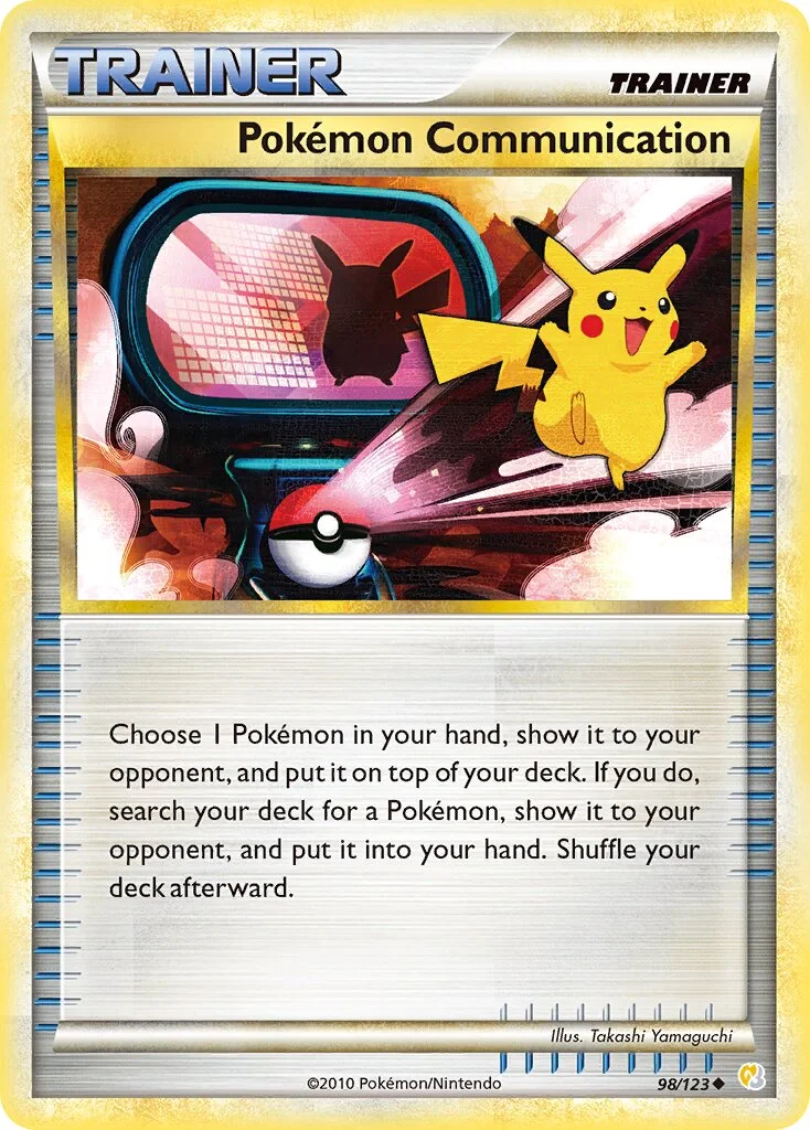 Pokémon Communication 「WC_DECK_2010_LUXCHOMP_OF_THE_SPIRIT 98/123」「EN」