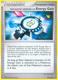 Team Galactic's Invention G-101 Energy Gain 「WC_DECK_2010_LUXCHOMP_OF_THE_SPIRIT 116/127」「EN」