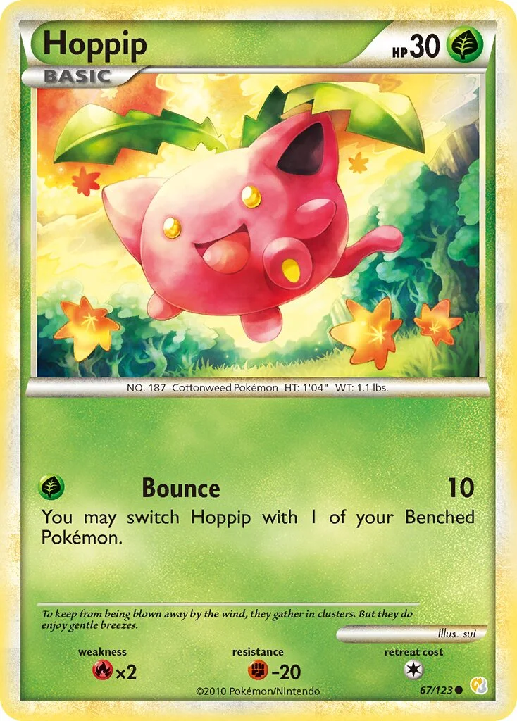 Hoppip 「WC_DECK_2010_POWER_COTTONWEED 67/123」「EN」