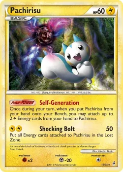 Pachirisu 「WC_DECK_2011_MEGAZONE 18/95」「EN」