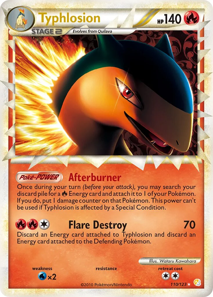 Typhlosion 「WC_DECK_2011_RESHIPHLOSION 110/123」「EN」