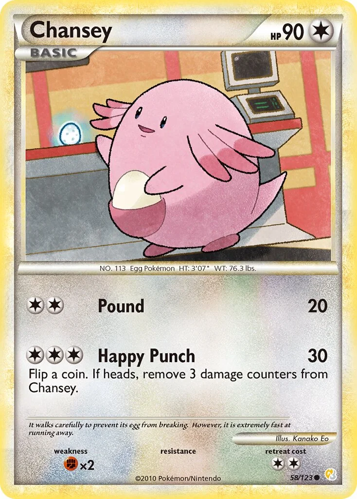 Chansey 「WC_DECK_2011_THE_TRUTH 58/123」「EN」