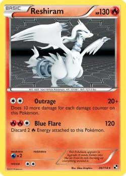 Reshiram 「WC_DECK_2011_TWINBOAR 26/114」「EN」