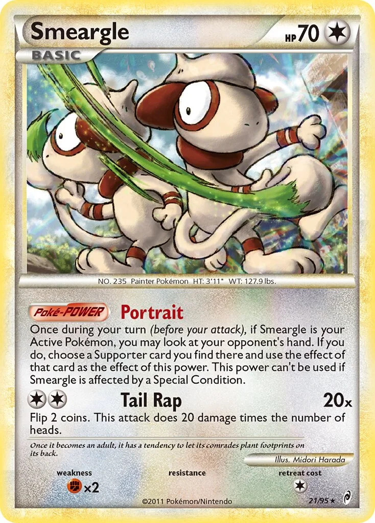 Smeargle 「WC_DECK_2012_CMT 21/95」「EN」