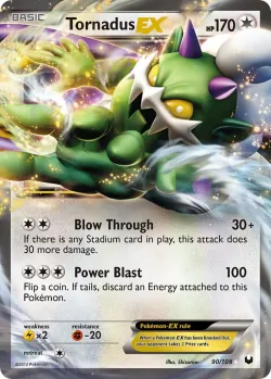 Tornadus-EX 「WC_DECK_2012_CMT 90/108」「EN」