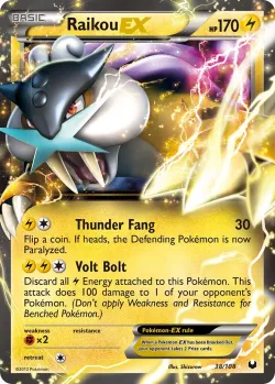 Raikou-EX 「WC_DECK_2012_EELTWO 38/108」「EN」
