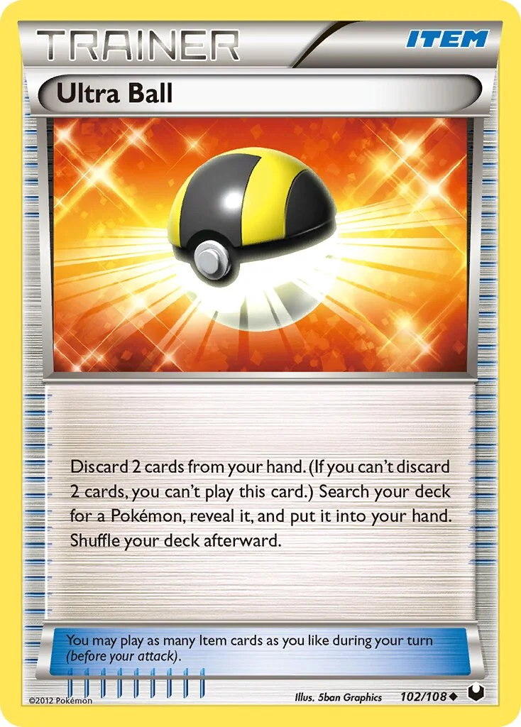 Ultra Ball 「WC_DECK_2012_PESADELO_PRISM 102/108」「EN」
