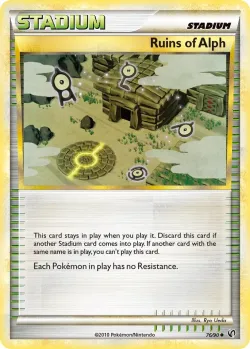 Ruins of Alph 「WC_DECK_2012_TERRAKI-MEWTWO 76/90」「EN」