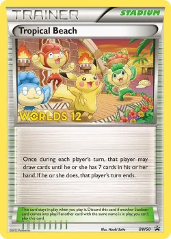 Tropical Beach 「WC_DECK_2013_AMERICAN_GOTHIC BW50」「EN」