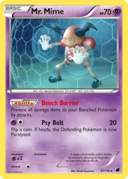 Mr. Mime 「WC_DECK_2013_DARKRAI 47/116」「EN」