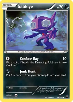 Sableye 「WC_DECK_2013_DARKRAI 62/108」「EN」