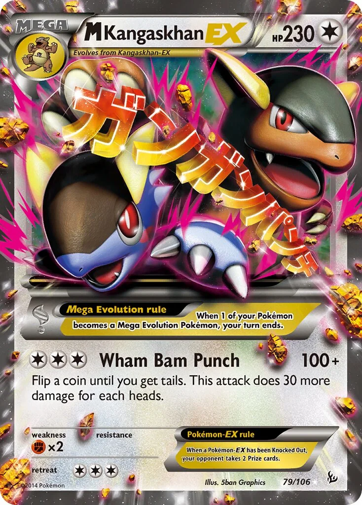 M Kangaskhan-EX 「WC_DECK_2014_CRAZY_PUNCH 79/106」「EN」