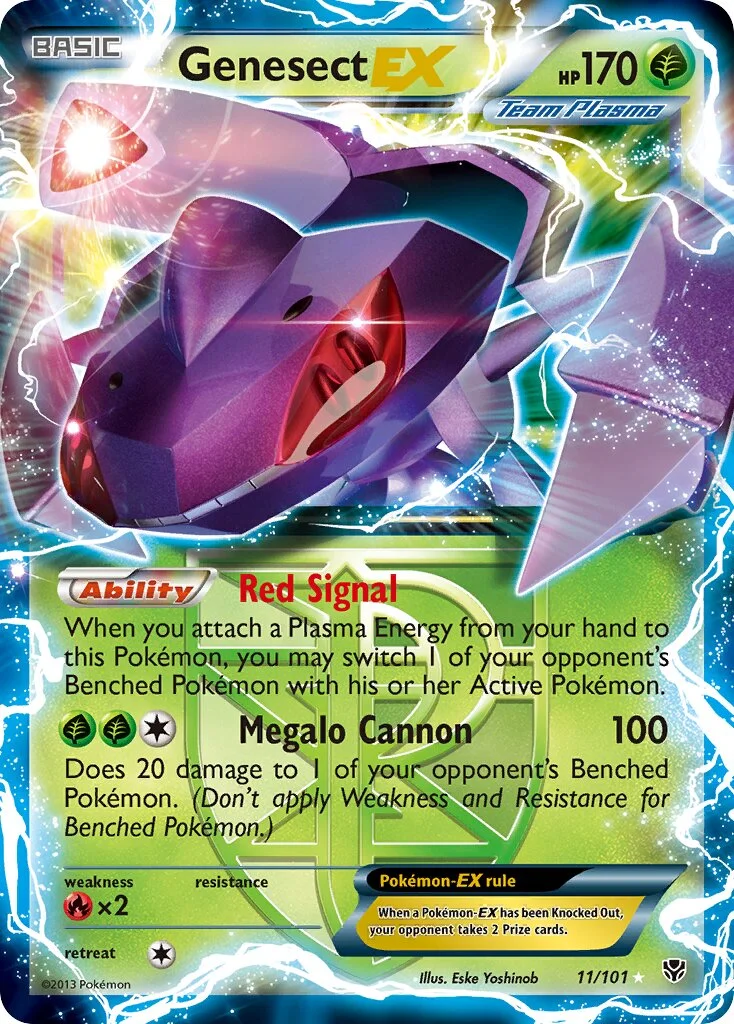 Genesect-EX 「WC_DECK_2014_EMERALD_KING 11/101」「EN」