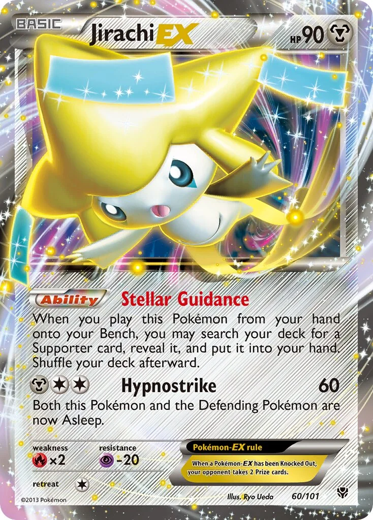 Jirachi-EX 「WC_DECK_2014_EMERALD_KING 60/101」「EN」