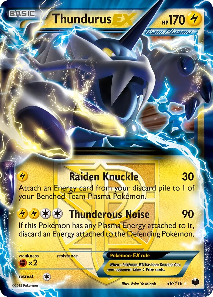 Thundurus-EX 「WC_DECK_2014_PLASMA_POWER 38/116」「EN」