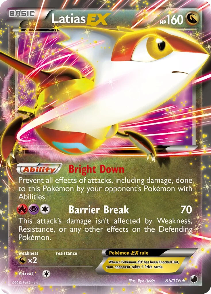 Latias-EX 「WC_DECK_2014_PLASMA_POWER 85/116」「EN」