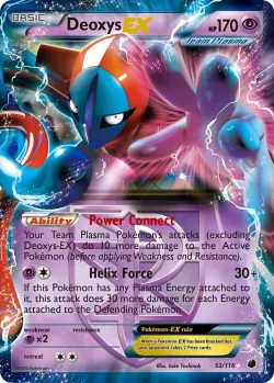Deoxys-EX 「WC_DECK_2014_PLASMA_POWER 53/116」「EN」