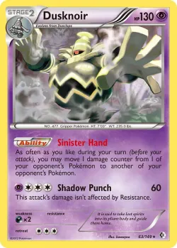 Dusknoir 「WC_DECK_2014_TREVGOR 63/149」「EN」