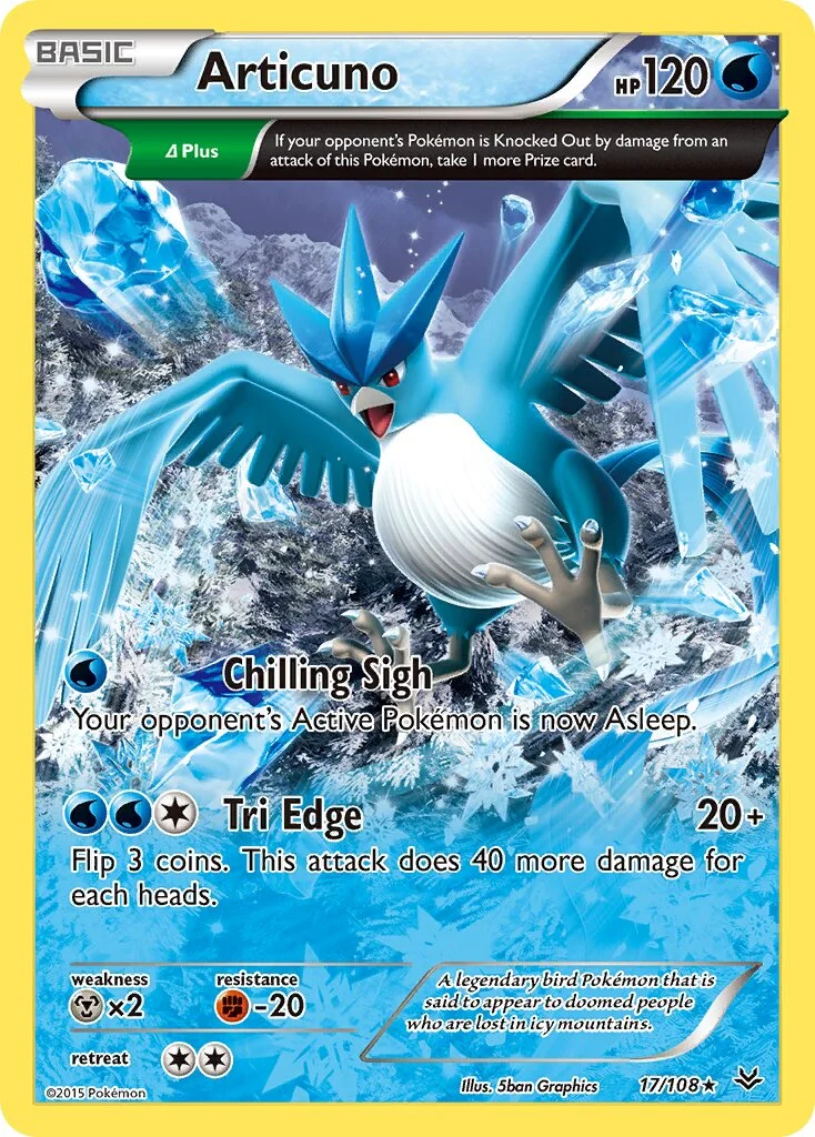 Articuno 「WC_DECK_2015_HONORSTOISE 17/108」「EN」