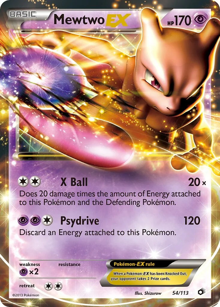 Mewtwo-EX 「WC_DECK_2015_HONORSTOISE 54/113」「EN」