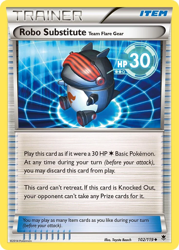 Robo Substitute 「WC_DECK_2015_PRIMAL_GROUDON 102/119」「EN」