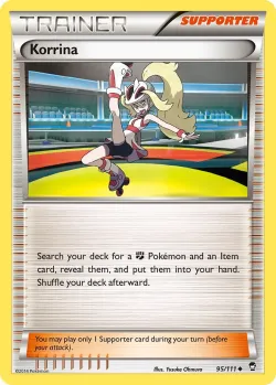 Korrina 「WC_DECK_2015_PRIMAL_GROUDON 95/111」「EN」