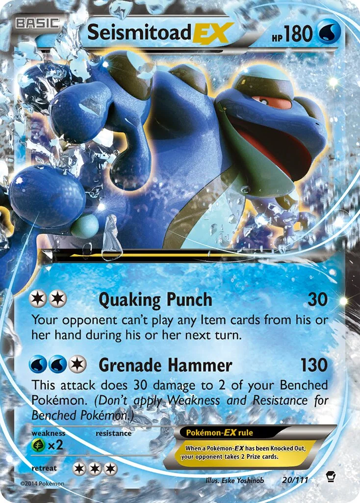 Seismitoad-EX 「WC_DECK_2015_PUNCHES_N_BITES 20/111」「EN」