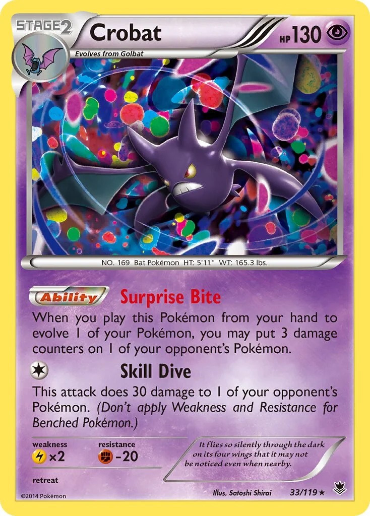 Crobat 「WC_DECK_2015_PUNCHES_N_BITES 33/119」「EN」
