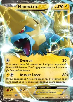 Manectric-EX 「WC_DECK_2015_PUNCHES_N_BITES 23/119」「EN」