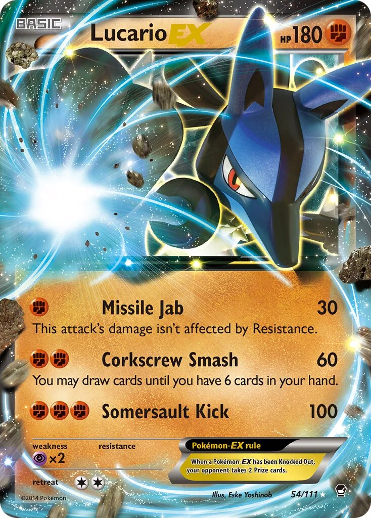 Lucario-EX 「WC_DECK_2015_THE_FLYING_HAMMER 54/111」「EN」