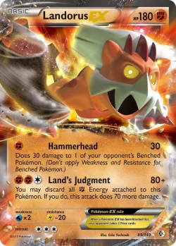 Landorus-EX 「WC_DECK_2015_THE_FLYING_HAMMER 89/149」「EN」