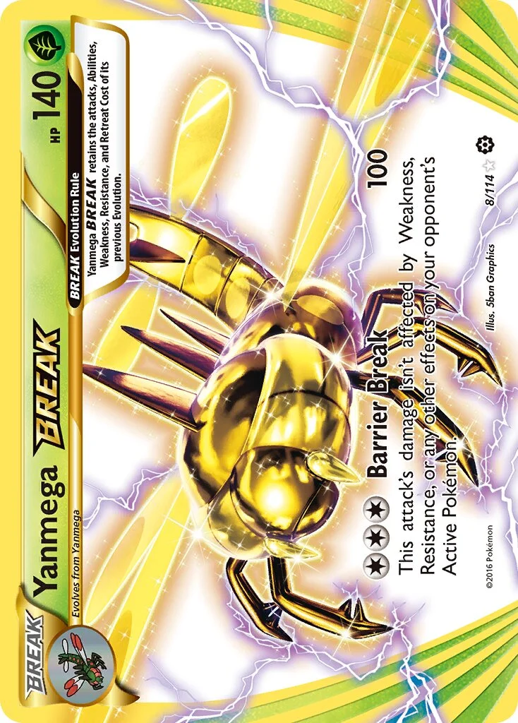 Yanmega BREAK 「WC_DECK_2016_BEBE_DECK 8/114」「EN」