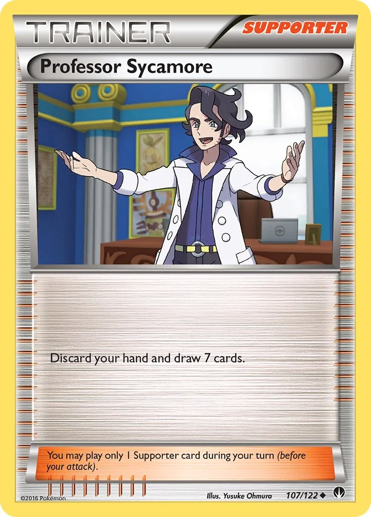 Professor Sycamore 「WC_DECK_2016_BLACK_DRAGON 107/122」「EN」