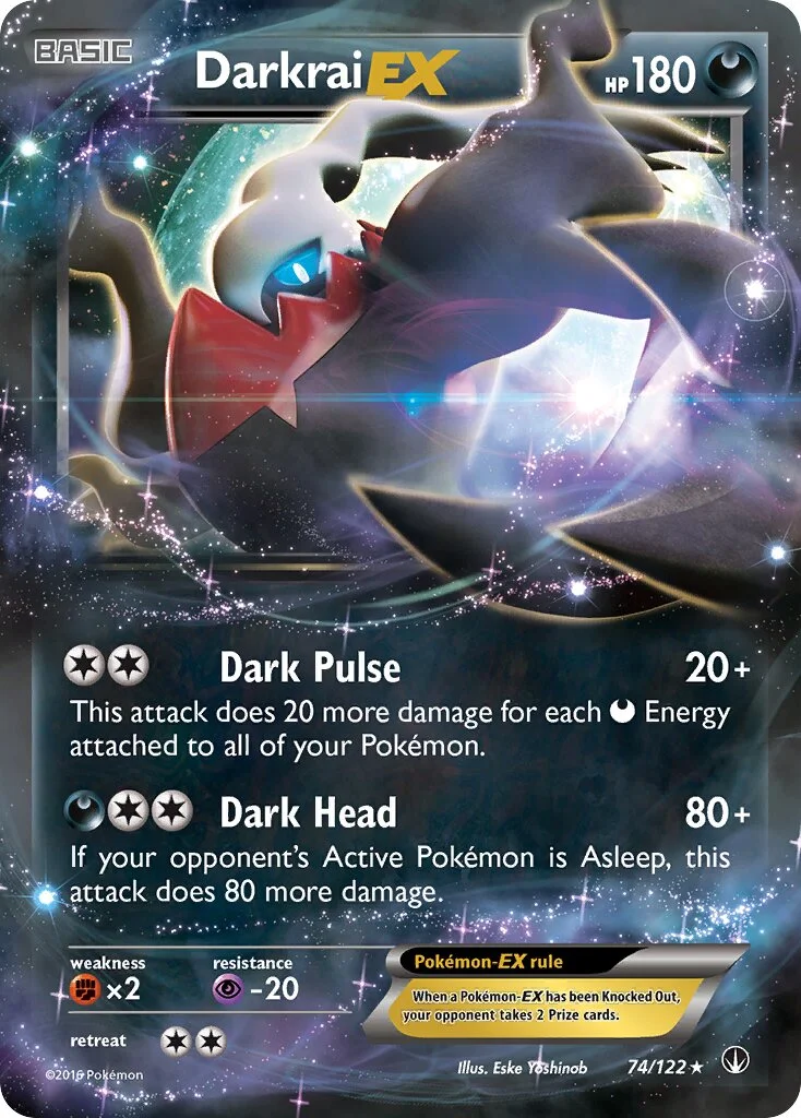 Darkrai-EX 「WC_DECK_2016_BLACK_DRAGON 74/122」「EN」