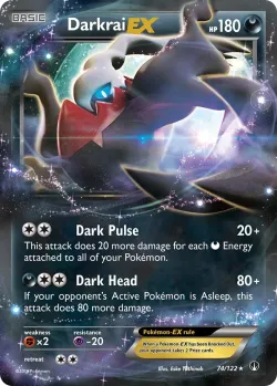 Darkrai-EX 「WC_DECK_2016_BLACK_DRAGON 74/122」「EN」