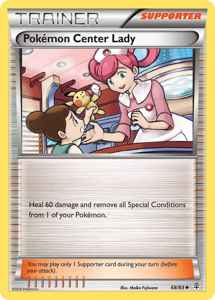 Pokémon Center Lady 「WC_DECK_2016_MAGICAL_SYMPHONY 68/83」「EN」