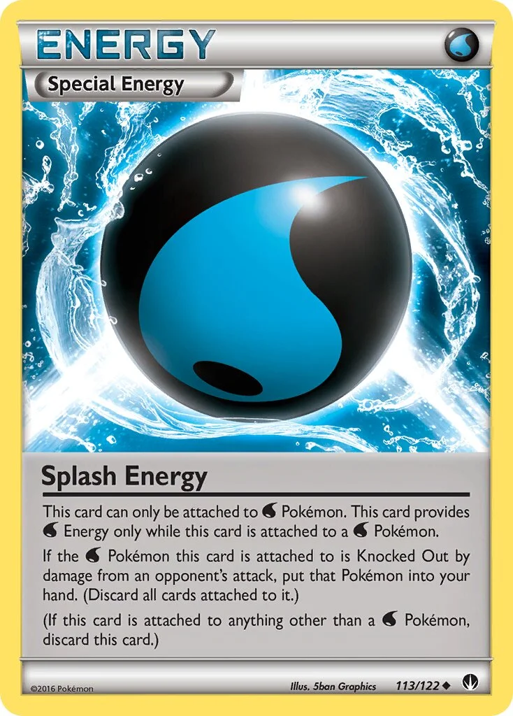 Splash Energy 「WC_DECK_2016_NINJA_BLITZ 113/122」「EN」
