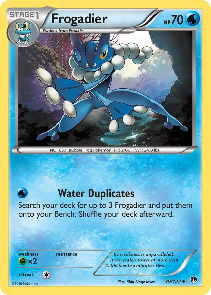 Frogadier 「WC_DECK_2016_NINJA_BLITZ 39/122」「EN」