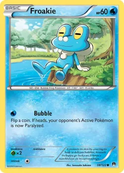 Froakie 「WC_DECK_2016_NINJA_BLITZ 38/122」「EN」