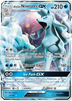 Alolan Ninetales-GX 「WC_DECK_2017_ICE_PATH_FTW 22/145」「EN」
