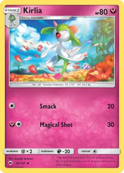 Kirlia 「WC_DECK_2017_INFINITE_FORCE 92/147」「EN」