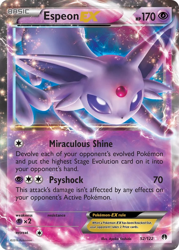 Espeon-EX 「WC_DECK_2017_SAMURAI_SNIPER 52/122」「EN」