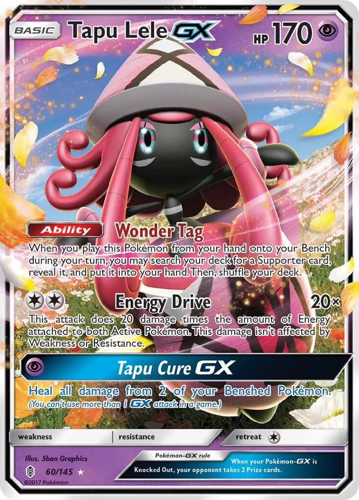 Tapu Lele-GX 「WC_DECK_2017_SAMURAI_SNIPER 60/145」「EN」