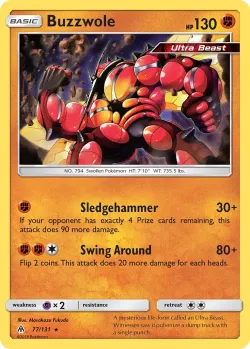 Buzzwole 「WC_DECK_2018_GARBANETTE 77/131」「EN」