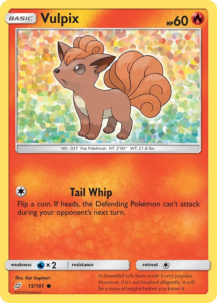 Vulpix 「WC_DECK_2019_FIRE_BOX 15/181」「EN」