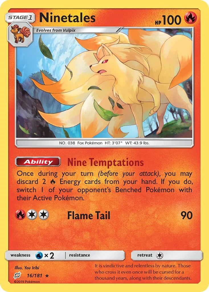 Ninetales 「WC_DECK_2019_FIRE_BOX 16/181」「EN」