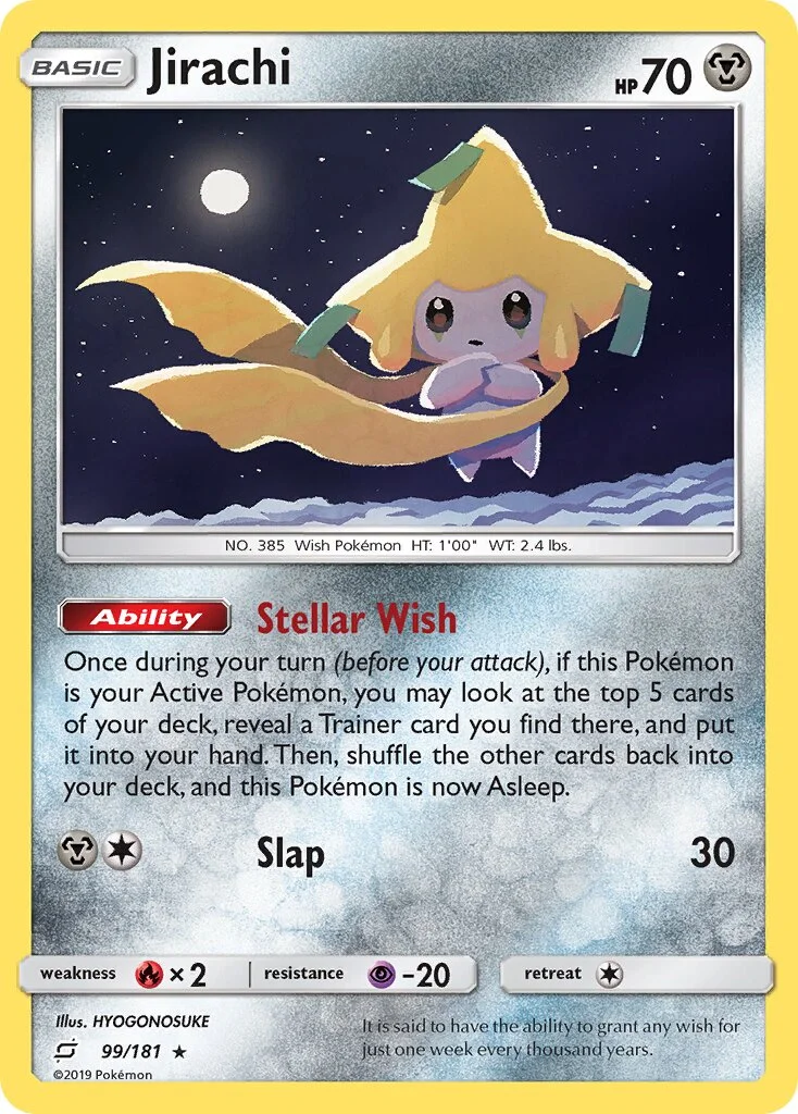 Jirachi 「WC_DECK_2019_FIRE_BOX 99/181」「EN」