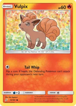 Vulpix 「WC_DECK_2019_FIRE_BOX 15/181」「EN」