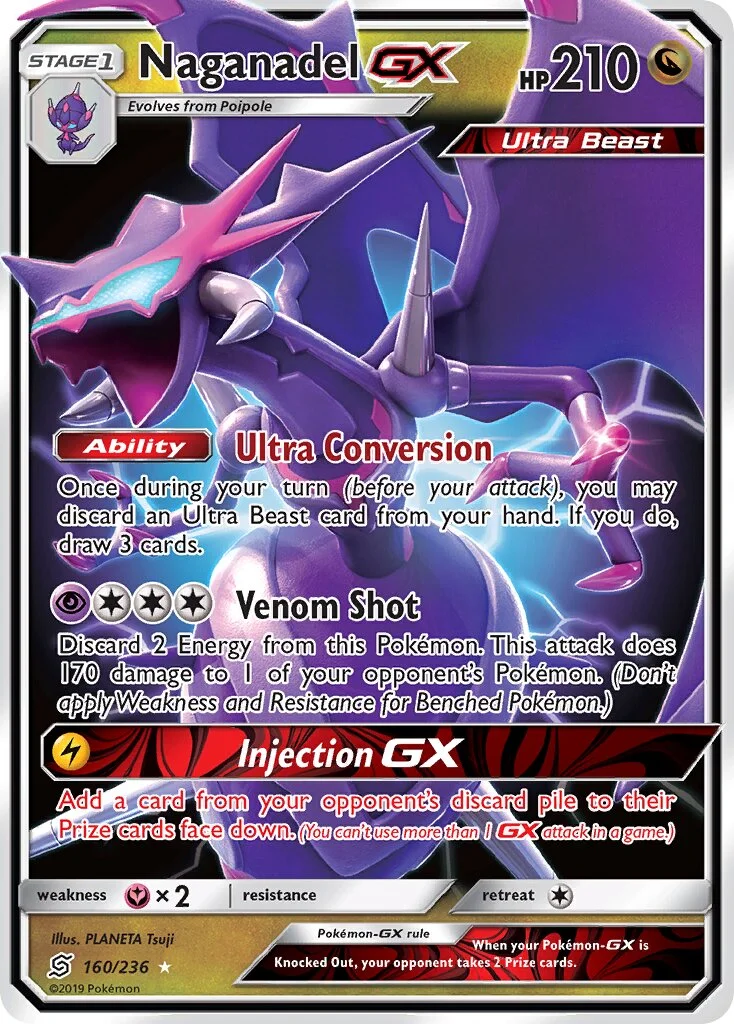 Naganadel-GX 「WC_DECK_2019_MIND_BLOWN 160/236」「EN」